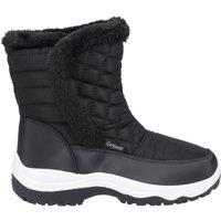 Cotswold Ladies Butterrow Warm Lined Waterproof, Warm Lined Snowboots - Black