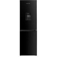 Russell Hobbs Rh181Tnf552E2Bwd, 245L Total No Frost 50/50 Fridge Freezer With Water Dispenser In Black