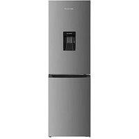 Russell Hobbs Rh181Tnf552E2Sswd, 245L Total No Frost 50/50 Fridge Freezer With Water Dispenser In Stainless Steel