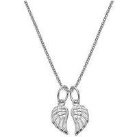 Silver Whisper Swfy Angel Wing Pendant