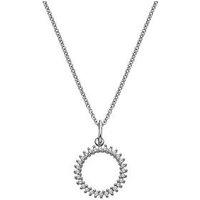 Silver Whisper Swfy Circle Pendant