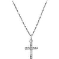 Silver Whisper Swfy Cross Pendant