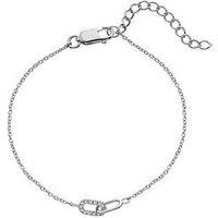Silver Whisper Swfy Linked Bracelet