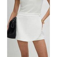 River Island Wrap Easy Core Skort - White