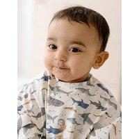 Lou Lou Lollipop Dinner Time Bundle - Sleeved Bib - Shark