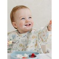 Lou Lou Lollipop Dinner Time Bundle - Sleeved Bib - Animal