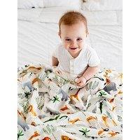 Lou Lou Lollipop Mixed Jungle Bundle - Swaddle, Bib, Bag
