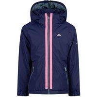 Trespass Girls Rossa Waterproof Windproof Padded Jacket - Navy