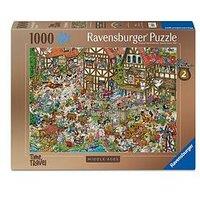 Ravensburger Ray'S Comic Series - Time Travel No. 2 Middle Ages, 1000Pc