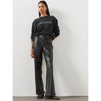 Allsaints Women'S Chains Graphic Sweatshirt - Black