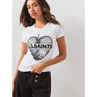 Allsaints Reflect Stevie Slim Fit Baby T-Shirt - White