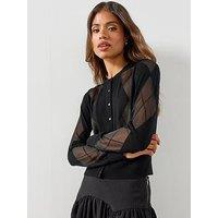 Allsaints Bern Cardigan - Black