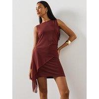 Allsaints Riley Mini Dress - Red