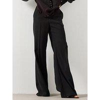 Mango High Waist Suits Trousers - Black
