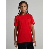 Monterrain Junior Bolt 2.0 Space Dye Tee - Red