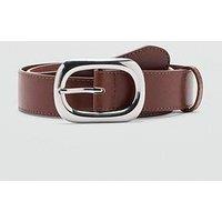 Mango Oval Buckle Belt