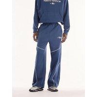 New Balance Mens Trackside Fleece Pant - Navy