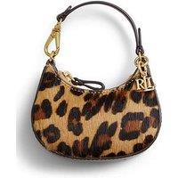 Lauren By Ralph Lauren Micro Marcy Bag With Charm - Leopard