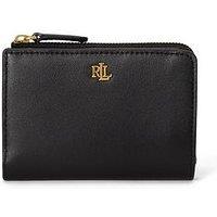 Lauren By Ralph Lauren Leather Small Bi-Fold Wallet - Black