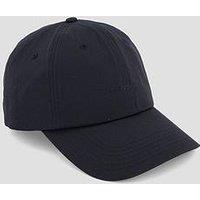 New Balance Womens 6 Panel Linear Logo Hat-Black
