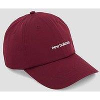 New Balance Womens 6 Panel Linear Logo Hat - Burgundy