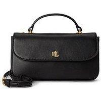 Lauren By Ralph Lauren Marcy Top Handle Chain Wallet - Black