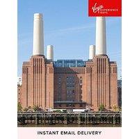 Virgin Experience Days Battersea Power Station'S Chimney Lift Experience And Three Course Meal With Prosecco At Cinnamon Kitchen For Two