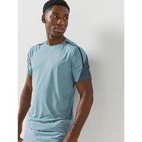 Monterrain Mens Defence T-Shirt - Grey/Blue