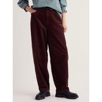 Seasalt Cornwall Avens Cord Barrel Leg Trouser - Brown