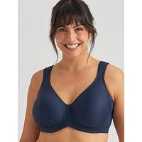 Miss Mary Of Sweden Stay Fresh Underwired Bra - Dark Blue