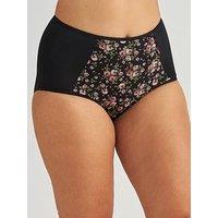 Miss Mary Of Sweden Belle Maxi Panty - Black