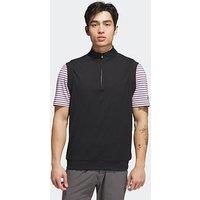 Adidas Men'S Ultimate365 Classic Quarter-Zip Golf Vest - Black
