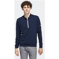 Adidas Men'S Lightweight Golf Half-Zip Top - Navy