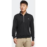 Adidas Men'S Lightweight Golf Half-Zip Top - Black