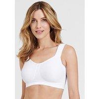 Miss Mary Of Sweden Keep Fresh Moulded Non-Wired Bra - White