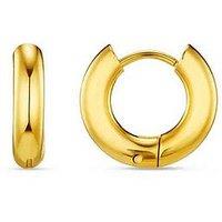 Orelia Luxe Waterproof Chubby Small Hoop Earring