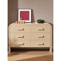 Dusk Susie 6 Drawer Chest - Sand