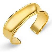 Orelia Luxe Waterproof Polished Molten Bangle