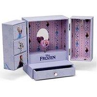Disney Frozen Musical Wind-Up Spinning Charm Jewellery Box