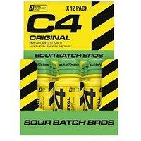 C4 Original Pre-Workout Shot - Sour Batch Bros - 12 X 60Ml