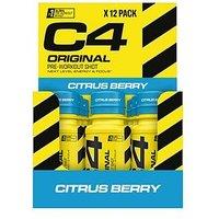 C4 Original Pre-Workout Shot - Citrus Berry - 12 X 60Ml
