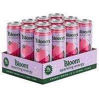 Bloom Sparkling Energy Drink - Strawberry Watermelon - 12 X 250Ml
