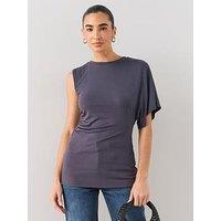 The Very Collection Asymmetric Longline Top
