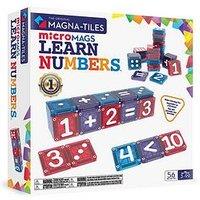 Magna Tiles The Original Magna - Tiles Micromags Learn Numbers 56-Piece Magnetic Construction Set