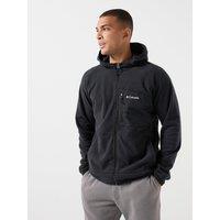 Columbia Mens Fast Trek Full Zip Hooded Fleece Jacket - Black