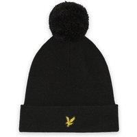 Lyle & Scott Golf Mens Golf Bobble Hat - Black