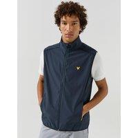 Lyle & Scott Golf Mens Golf Light Weight Packable Gilet - Navy