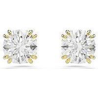 Swarovski Stilla Stud Earrings - Gold