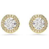 Swarovski Una Angelic Stud Earrings - Gold