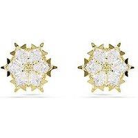 Swarovski Magic Stud Earrings - Gold